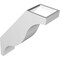 Ekena Millwork 5-in. W x 14-in. D x 18-in. H Funston Architectural Grade PVC Knee Brace BRCP05X14X18FST - alternate 5